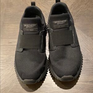 Skechers Sport Men's Black Athletic Slip-Ons